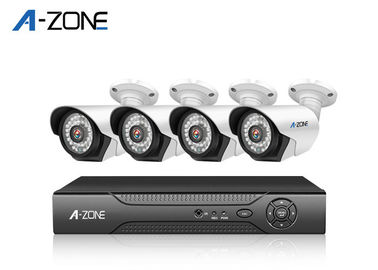 Cina 720P 4 Channel Poe Camera System, Sistem Keamanan Full Hd Poe Nvr 1 megapiksel pabrik