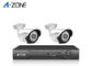 Waterproof 2 Channel Poe CCTV Camera Kit IP66, Poe Nvr Surveillance System pemasok