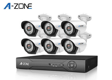 Matel Case 6 Channel Poe Camera CCTV Kit Poe Surveillance Camera System
